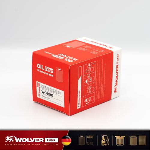 Lọc Nhớt Động Cơ: Wolver WO118G